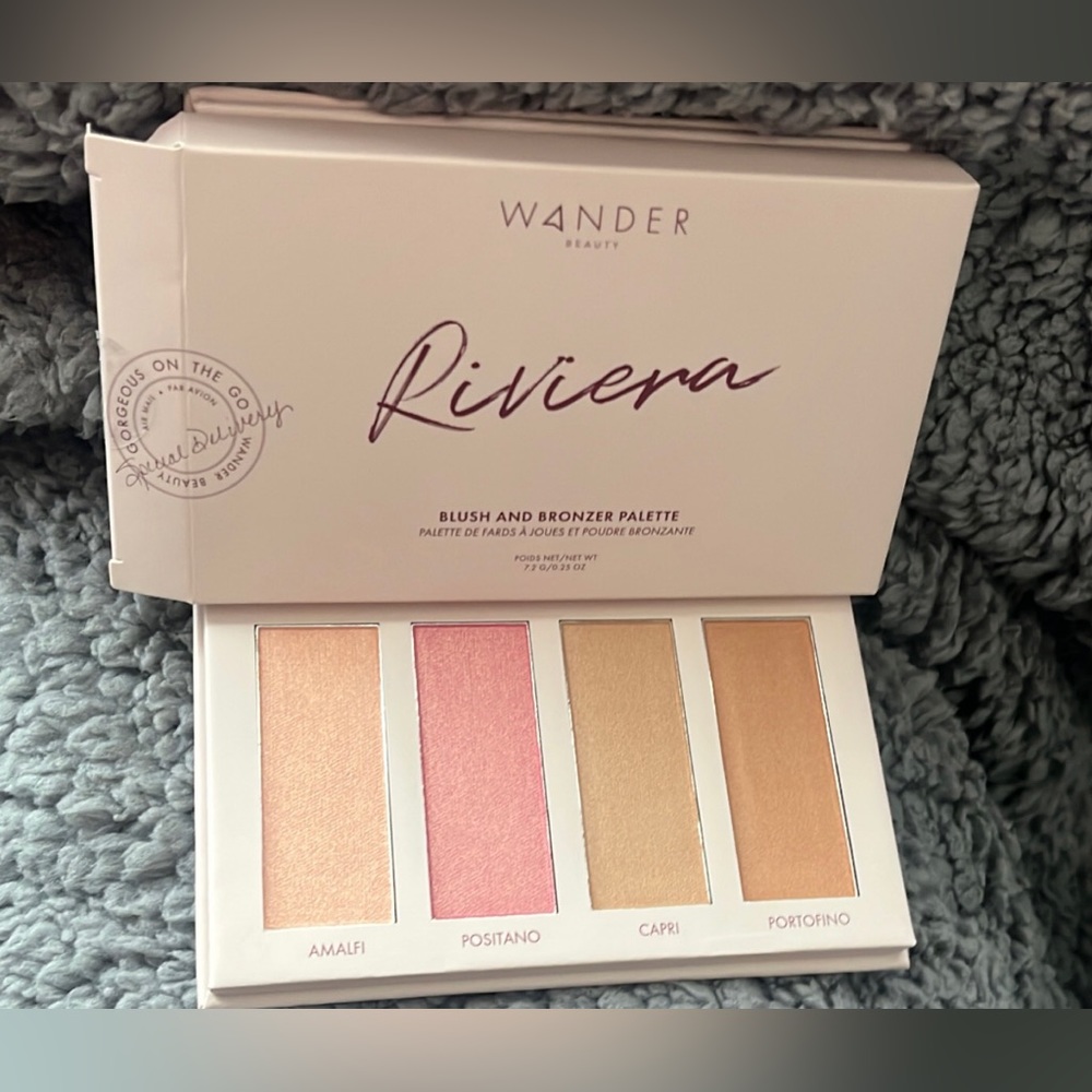 Blush and Bronzer palette